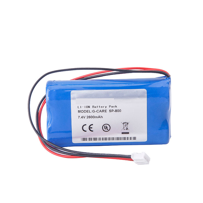 Kompatibel Udstyrsbatteri til Bak BAK-18650C4*2 Kompatibel Udstyrsbatteri Bak til BAK-18650C4*2