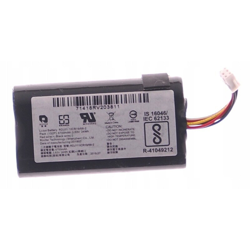 Kompatibel Udstyrsbatteri til WD RDJ11 1ICR19/66-2 Kompatibel Udstyrsbatteri WD til RDJ11 1ICR19/66-2
