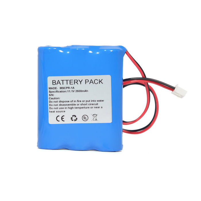 Kompatibel Udstyrsbatteri til Medsonic Subang MSCPR-1A Kompatibel Udstyrsbatteri Medsonic til Subang MSCPR-1A