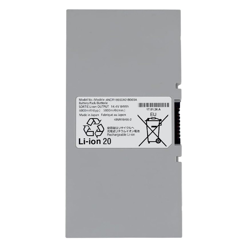 Kompatibel Udstyrsbatteri til Konica 4NCR18650A2-B003A Kompatibel Udstyrsbatteri Konica til 4NCR18650A2-B003A