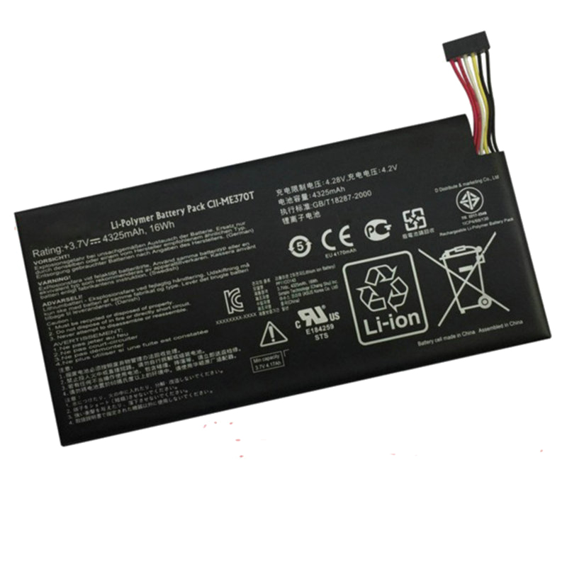 Kompatibel Udstyrsbatteri til Nalong C11-ME370TG Kompatibel Udstyrsbatteri Nalong til C11-ME370TG