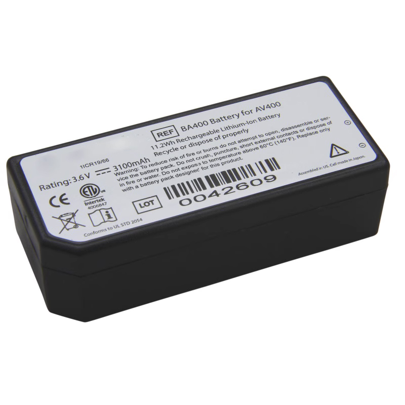 Kompatibel Udstyrsbatteri til Accuvein BA400 Kompatibel Udstyrsbatteri Accuvein til BA400