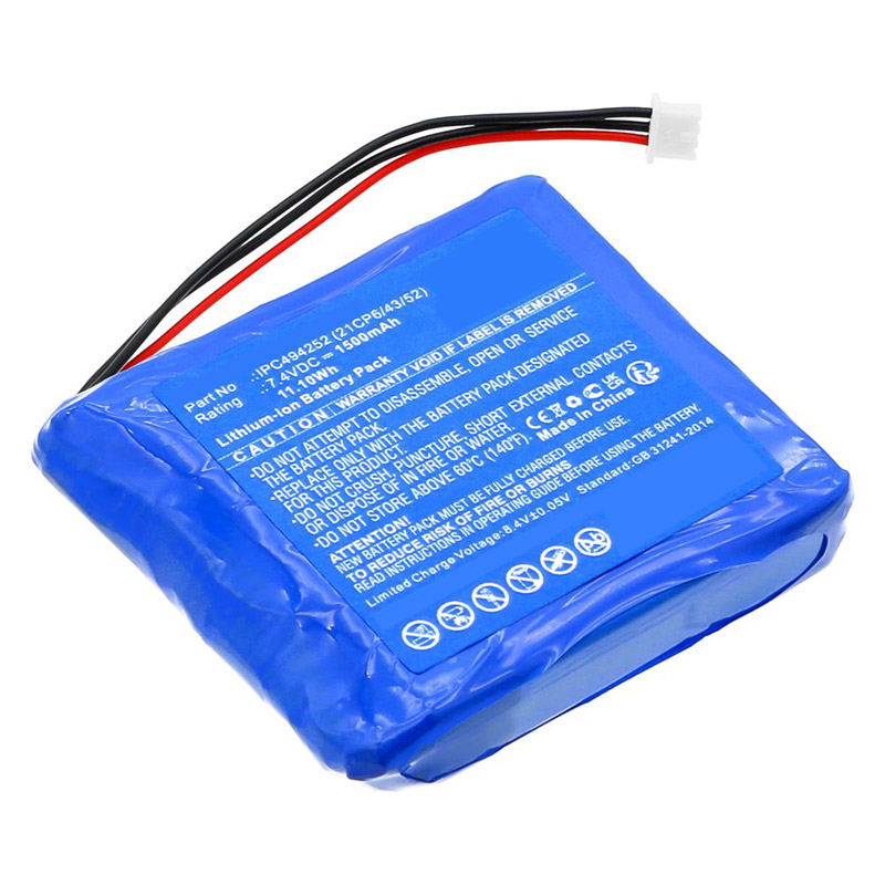 Kompatibel Udstyrsbatteri til Medcaptain IPC494252(21CP6/43/52) Kompatibel Udstyrsbatteri Medcaptain til IPC494252(21CP6/43/52)