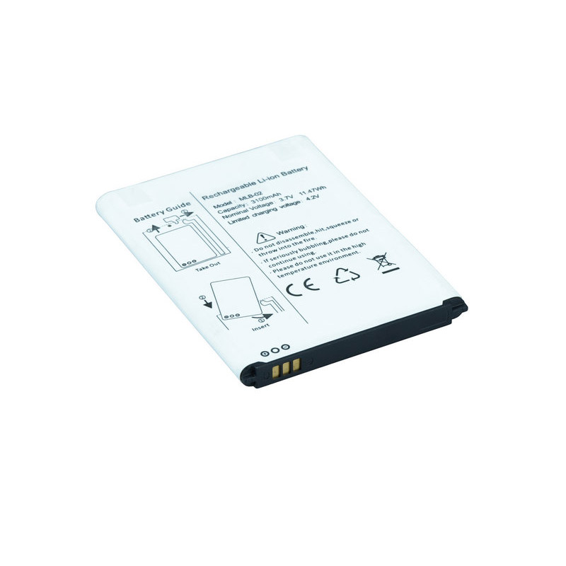 Kompatibel Udstyrsbatteri til vision-medt MLB-02 Kompatibel Udstyrsbatteri vision-medt til MLB-02