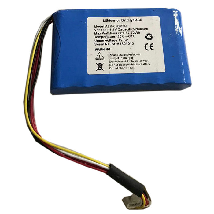 Kompatibel Instrumentbatteri til BY ALK-618650A Kompatibel Instrumentbatteri BY til ALK-618650A