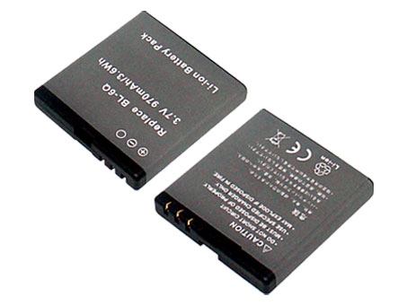 Kompatibel mobiltelefon batteri til NOKIA BL-6Q Kompatibel mobiltelefon batteri NOKIA til BL-6Q