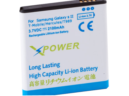Kompatibel mobiltelefon batteri til Samsung Galaxy S II Hercules AT&T Kompatibel mobiltelefon batteri Samsung til Galaxy S II Hercules AT&T