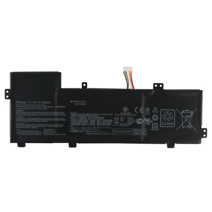 Kompatibel laptop batteri til ASUS ZenBook UX510UX-CN020T Kompatibel laptop batteri ASUS til ZenBook UX510UX-CN020T