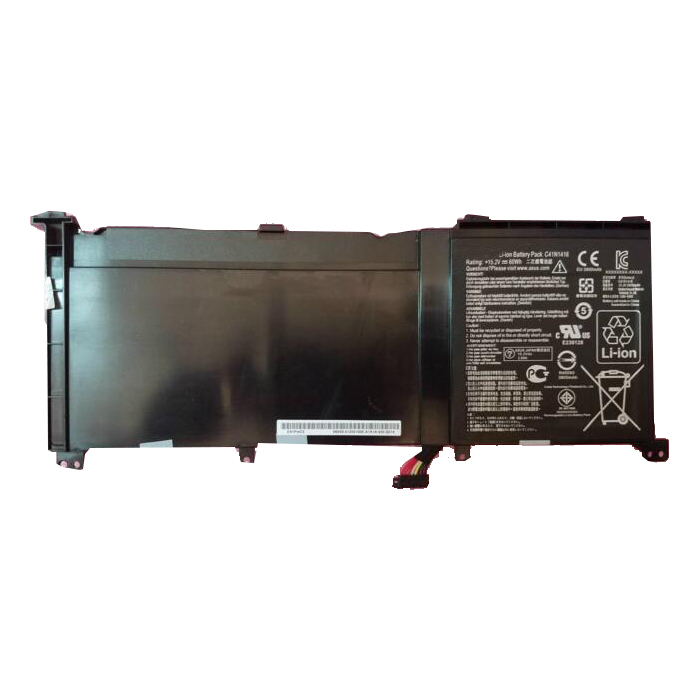 Kompatibel laptop batteri til ASUS ZenBook UX501JW-CN245T Kompatibel laptop batteri ASUS til ZenBook UX501JW-CN245T