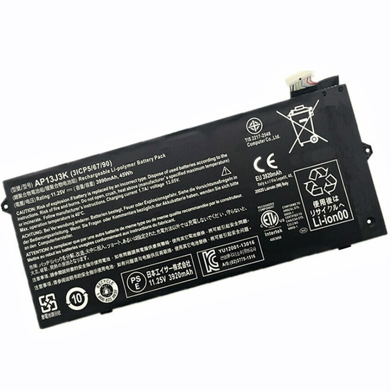 Kompatibel laptop batteri til ACER Chromebook-C720-2653 Kompatibel laptop batteri ACER til Chromebook-C720-2653