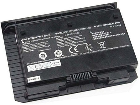 Kompatibel laptop batteri til CLEVO P375BAT-8 Kompatibel laptop batteri CLEVO til P375BAT-8