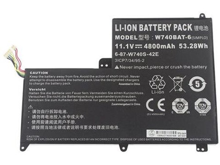 Kompatibel laptop batteri til SAGER NP2740 Kompatibel laptop batteri SAGER til NP2740