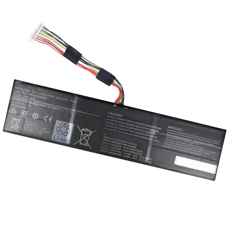 Kompatibel laptop batteri til GIGABYTE 541387460003 Kompatibel laptop batteri GIGABYTE til 541387460003