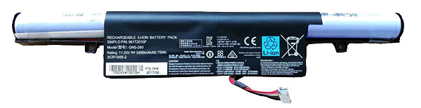 Kompatibel laptop batteri til GIGABYTE P55K-v4 Kompatibel laptop batteri GIGABYTE til P55K-v4