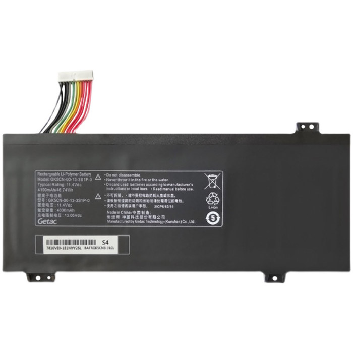 Kompatibel laptop batteri til Getac GK5CN5Z Kompatibel laptop batteri Getac til GK5CN5Z