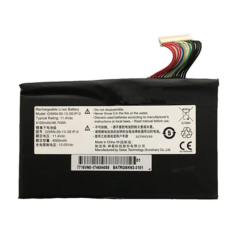 Kompatibel laptop batteri til HASEE T90-Ti3C Kompatibel laptop batteri HASEE til T90-Ti3C