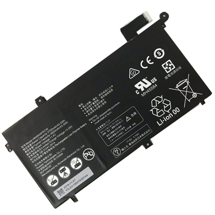 Kompatibel laptop batteri til Huawei HB46K497ECW Kompatibel laptop batteri Huawei til HB46K497ECW