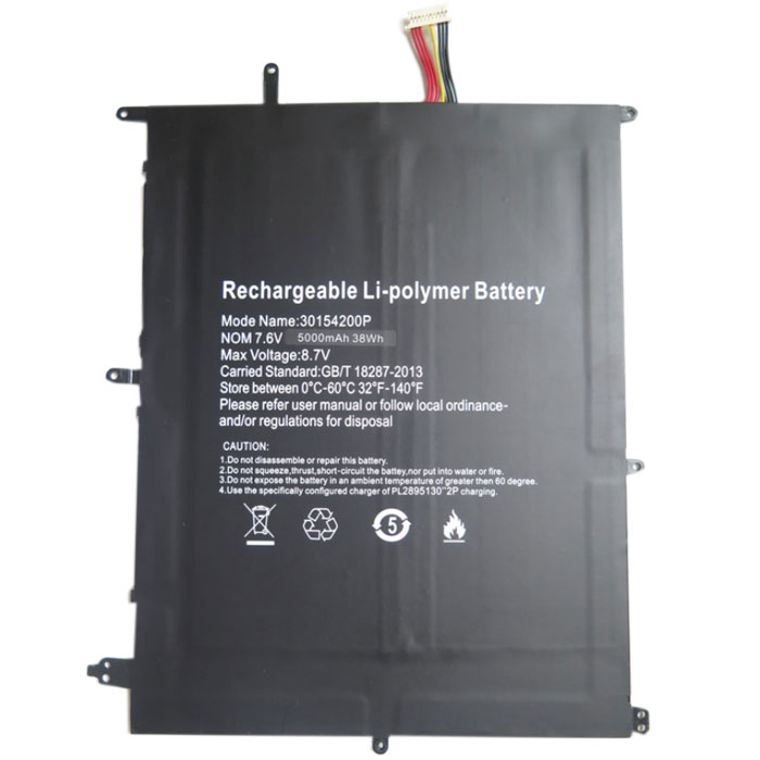 Kompatibel laptop batteri til Jumper Ezbook X4 Kompatibel laptop batteri Jumper til Ezbook X4