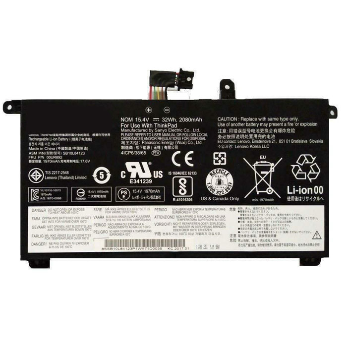 Kompatibel laptop batteri til LENOVO SB10L84122 Kompatibel laptop batteri LENOVO til SB10L84122
