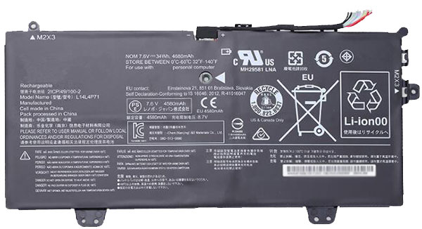 Kompatibel laptop batteri til LENOVO Yoga-3-11 Kompatibel laptop batteri LENOVO til Yoga-3-11