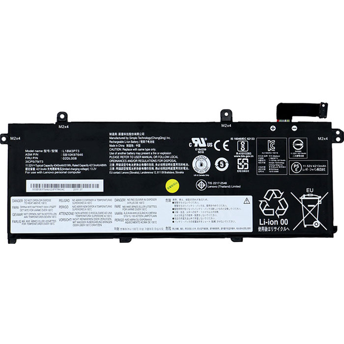 Kompatibel laptop batteri til LENOVO ThinkPad T490-20N2004EGE Kompatibel laptop batteri LENOVO til ThinkPad T490-20N2004EGE