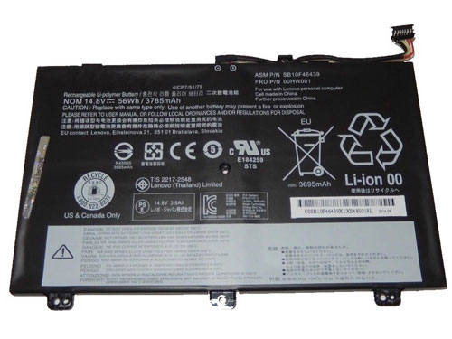 Kompatibel laptop batteri til LENOVO ThinkPad-S3-Yoga-14-Series Kompatibel laptop batteri LENOVO til ThinkPad-S3-Yoga-14-Series