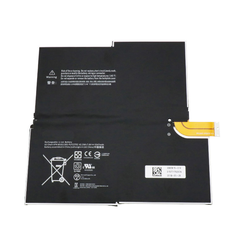Kompatibel laptop batteri til Microsoft MS011301-PLP22T02 Kompatibel laptop batteri Microsoft til MS011301-PLP22T02