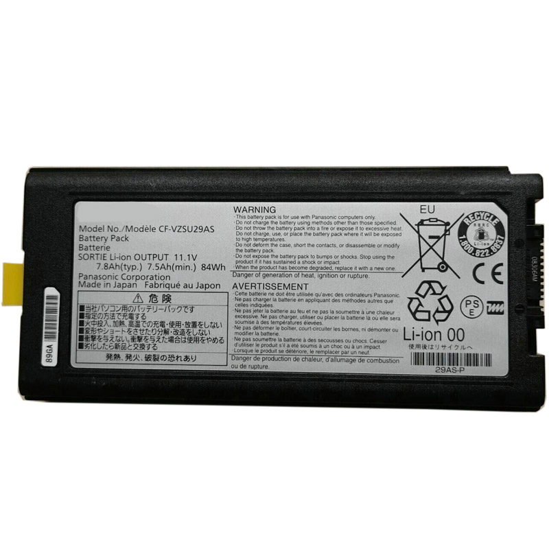 Kompatibel laptop batteri til panasonic CF-VZSU29ASU Kompatibel laptop batteri panasonic til CF-VZSU29ASU