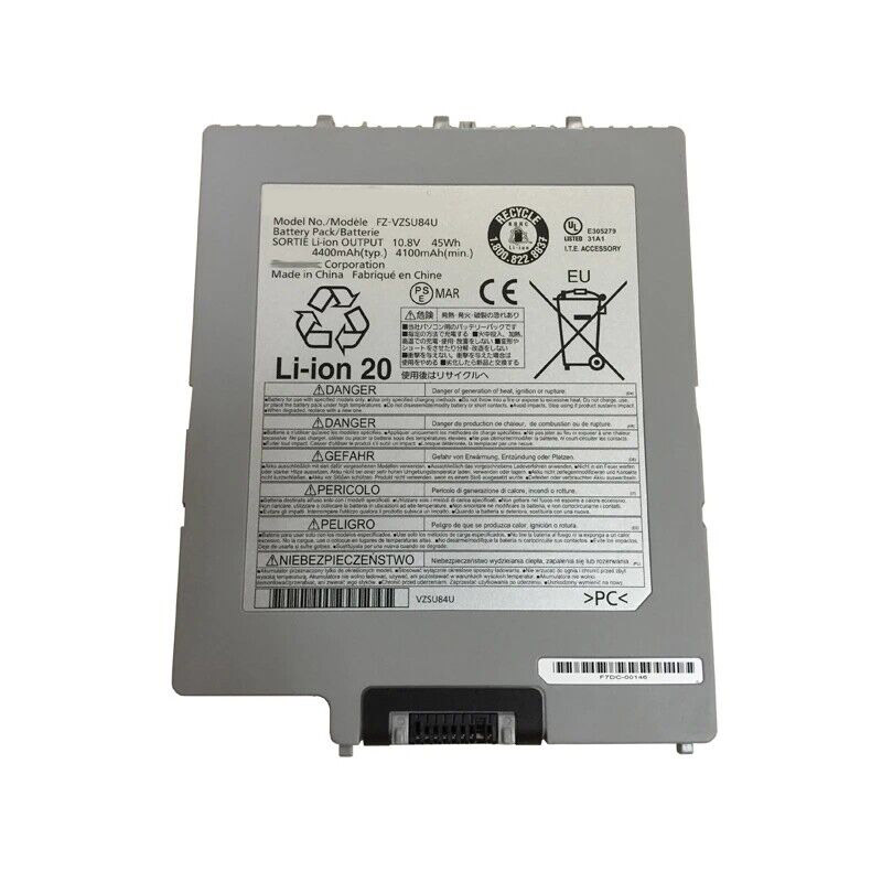 Kompatibel laptop batteri til panasonic FZ-VZSU84A2U Kompatibel laptop batteri panasonic til FZ-VZSU84A2U