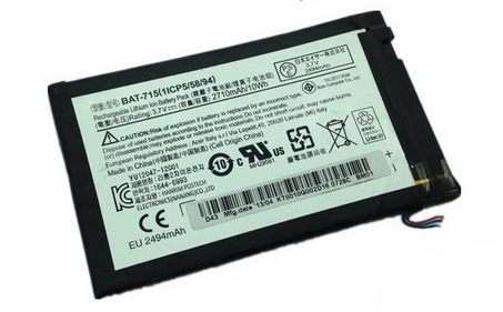 Kompatibel tabletbatteri til ACER BAT-715 Kompatibel tabletbatteri ACER til BAT-715