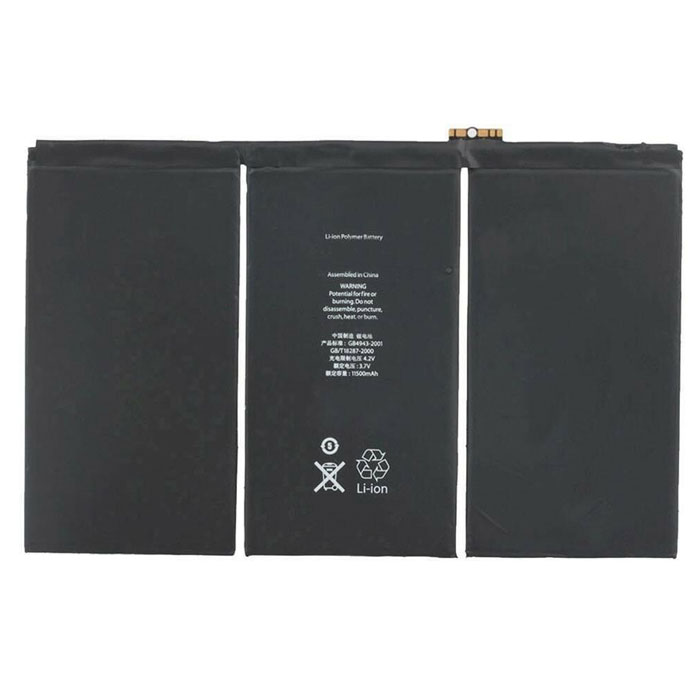 Kompatibel tabletbatteri til APPLE iPad 2 Kompatibel tabletbatteri APPLE til iPad 2
